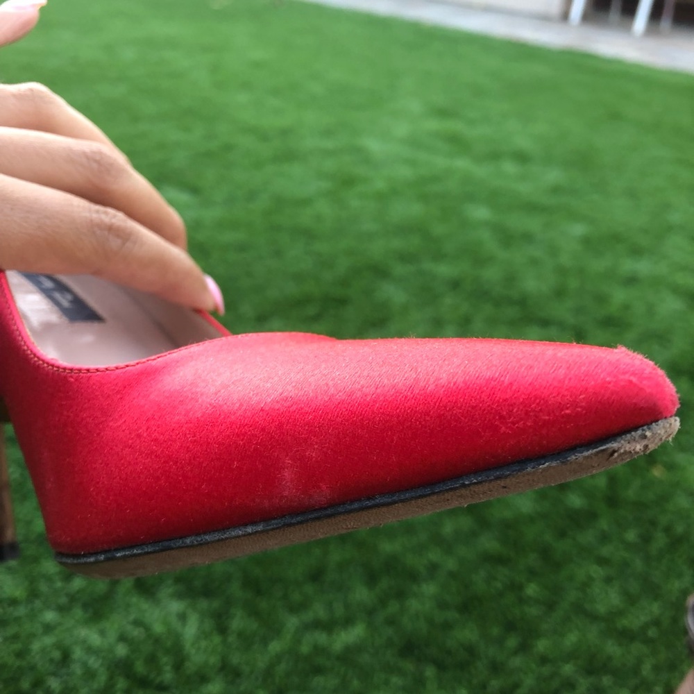 SJP Fawn Classic Red Pump - Picture 4 of 5